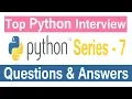 python interview questions and answers python tutorial for beginners Harisystems
