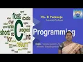 Generic pointers Null pointers Dangling pointers by Ms B Padmaja