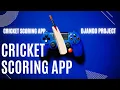 Cricket score board project python