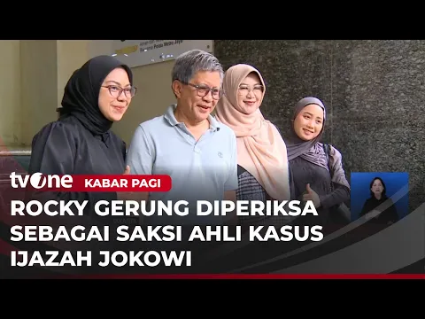 Rocky Gerung Jadi Saksi Ahli Kasus Ijazah Jokowi