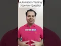 Global Variable Scope in Java Types of Variable in Java Automation Testing Interview Question