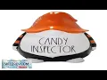 Rae Dunn Candy Inspector Ceramic Gnome Halloween Fall Tiered Decor 8 5 New