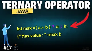 What is Ternary Operator in Java Chapter-17 Java Tutorial For Beginners