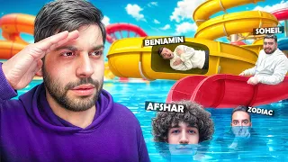 قایم موشک تو پارک آبی با یوتوبرا ا پارک 