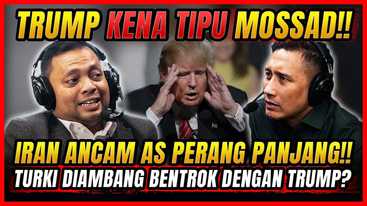 TRUMP BONCOS TOTAL! Iran Minta Ganti Rugi Atau Perang Panjang! - Ust. Pizaro Gozali