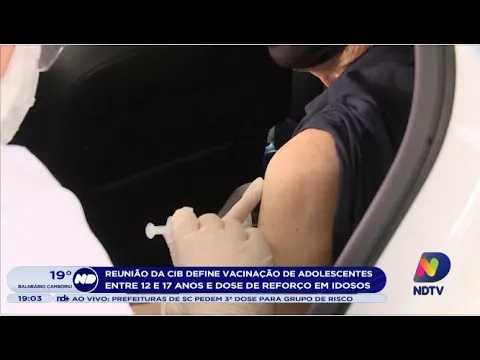 Reunião da CIB define vacinação de adolescentes e dose de reforço em idosos