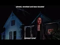 pinkpantheress - noticed i cried (slowed + reverbed + bass boosted, with lyrics)