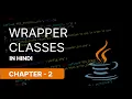 WRAPPER CLASSES IN JAVA NARESH SWAMI