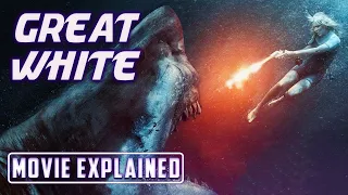 great white 2021 movie explained in hindi urdu shark survival movie explained