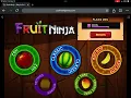 Playing Fruit Ninja Part 9 1 More Part To Go