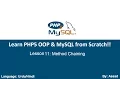 PHP OOP MySQLi Lesson 11 Method Chaining