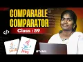 Java Programming 2025 Ep 59 Comparable and Comparator in Java in