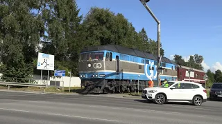 Тепловоз ТЭП70-0320 на пром.ветке в Виймси / TEP70-0320 on Viimsi industrial branch