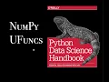 Ape Learning Data Science Numpy UFuncs