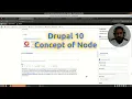 Drupal 10 - Concept of node
