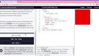 Learn Basic CSS Improve Compatibility with Browser Fallbacks freeCodeCamp org Google Chrome 201