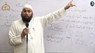 مسائل الإيمان والكفر 3 ـ مسألة تارك جنس العمل وأنواع الكفر ـ الشيخ أحمد نبيل 
