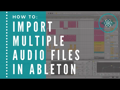 Download MP3 How To Import And Sync Multiple Audio Files In Ableton Live