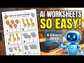 Free AI Made These Kids Worksheets in Minutes No Design Skills