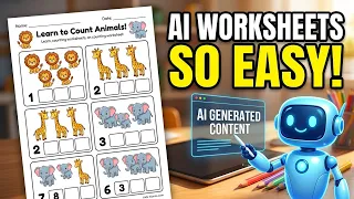 Free AI Made These Kids Worksheets in Minutes No Design Skills