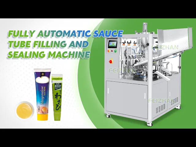 fully automatic sauce tube packaging machine
