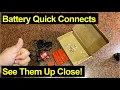 Battery Quick Connect Disconnect Plugs for RV or UTV