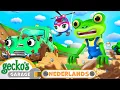 Download Lagu Helikopterredding van de berg | Gecko's Garage Nederlands | Vrachtwagen Cartoons Voor Kinderen