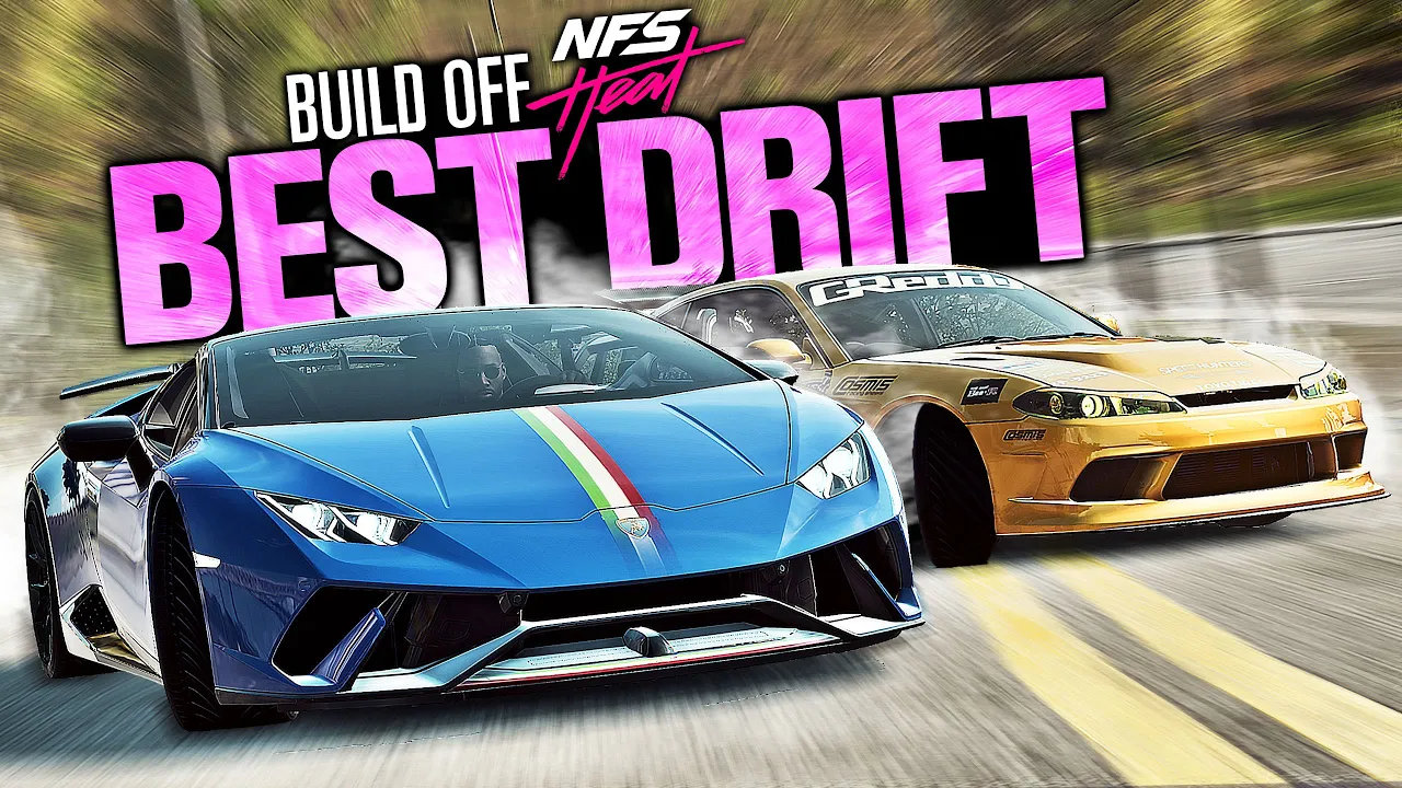 Need for Speed HEAT - The BEST Drift Car Build Off! (Lamborghini Huracan & Nissan Silvia S15)