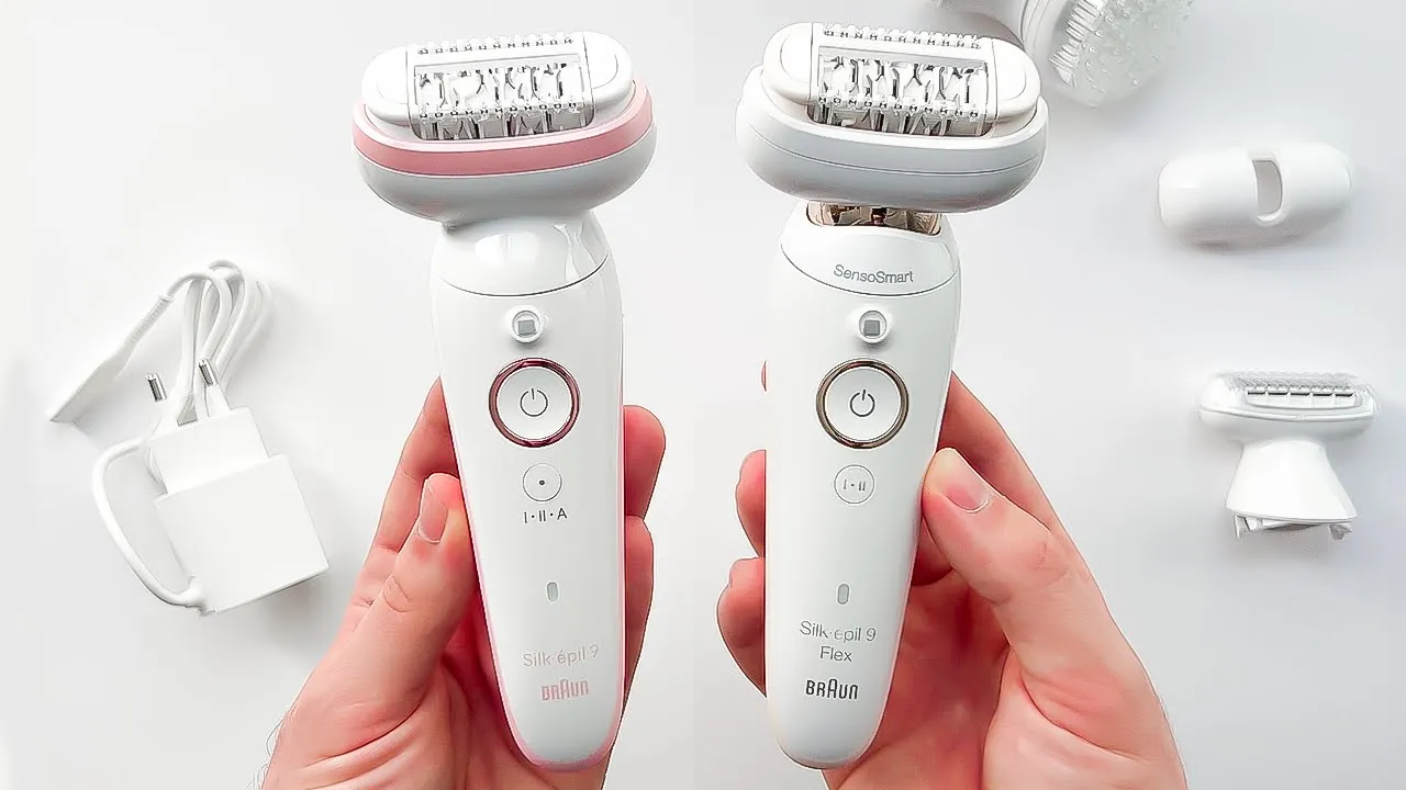 What are the differences between Braun Silk Epil 9 and 9 Flex ?