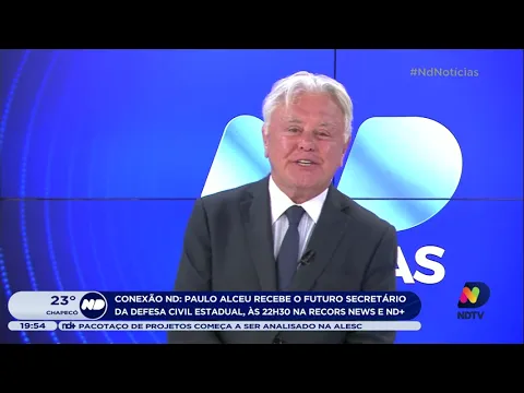 Conexão ND: Paulo Alceu recebe o futuro secretário da Defesa Civil Estadual