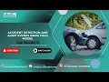Accident Detection and Alert System Using YOLO Model for Final Year Project