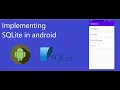 Implementation of SQLite in android Part-2 i-Plex Tutorials Akshit Zatakia