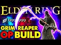 Elden Ring THE DEFINITIVE GRIM REAPER BUILD TO DOMINATE THE DLC - Grave Scythe No Hit NG 2024