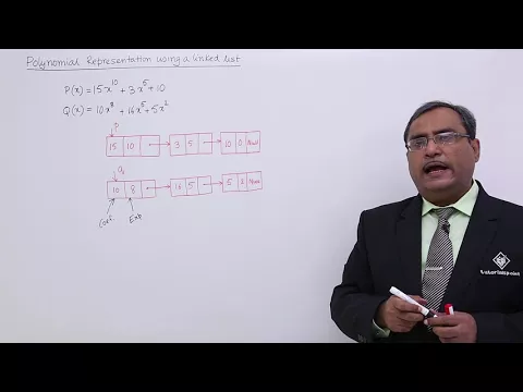 Polynomial Representation Using A Linked List - YouTube thumbnail