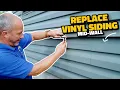 How to Replace Damaged Vinyl Siding