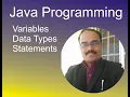 Java Lesson 1 Fundamentals Variables and Data Types