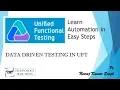 Tutorial 31 Data Driven Testing Data Driven Framework in UFT by Neeraj Kumar Singh