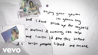 Olivia Rodrigo Brutal Lyric Video 