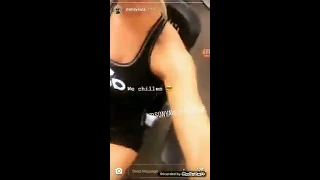 Mandysacs WWE live Instragram Stories 30th April 2019