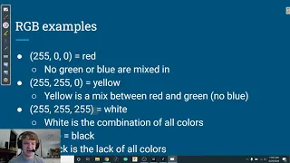 Processing Intro Lesson 2 Part 2 - Adding color