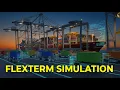 Optimizing Container Terminals FlexTerm Automated Container Terminal Simulation Demo
