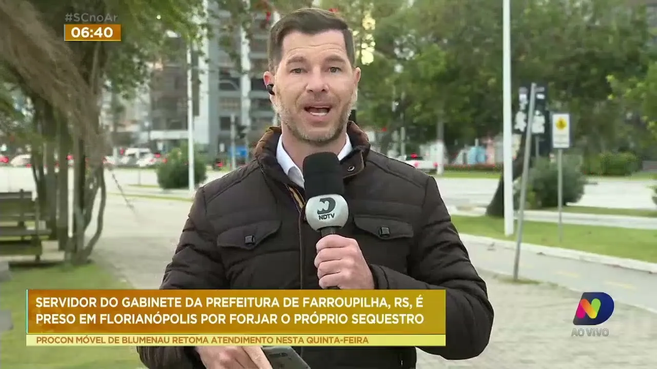 Servidor da cidade de Farroupilha, no RS, é preso em Florianópolis