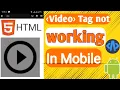 Download Lagu How to Fix HTML Video Tag Not Working in Mobile. Acode