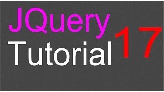 JQuery Tutorial for Beginners - 17