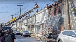 Coroner dispatched to scene of 2-alarm fire in Lebanon