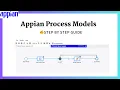 Build Your First Appian Process Model Step-by-Step Tutorial Appian tutorials for beginners
