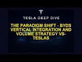 Lagu 【TeslaDeepDive】 - De paradigmaverschuiving - BYD's verticale integratie- en volumestrategie versus Tesla