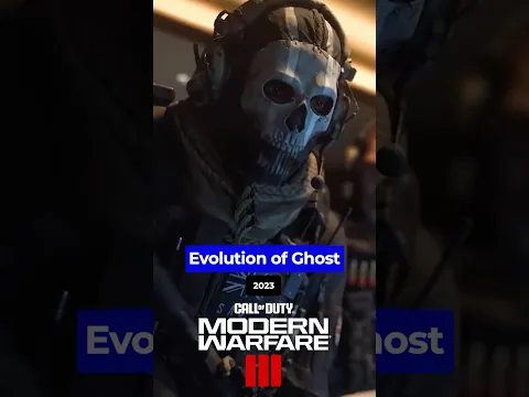 Evolution of Ghost in Call of Duty