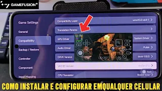 INSTALL AND CONFIGURE GAME FUSION WINDOWS PC EMULATOR ON ANY CELL PHONE AND PLAY!