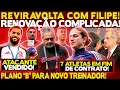 RENOVAÇÃO  DE FILIPE LUÍS COMPLICADA! FLA JÁ TEM PLANO B! ATACANTE VENDIDO!